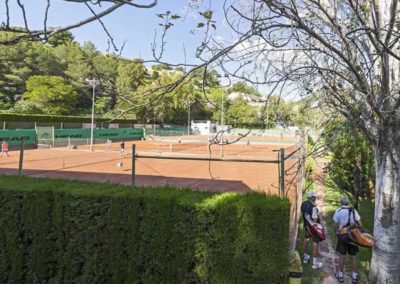 tenis campamento la sella